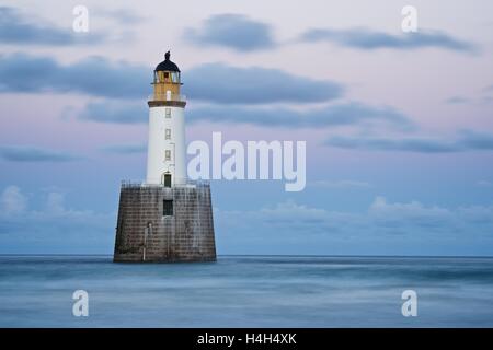 Rattray Head Leuchtturm in Aberdeenshire Stockfoto