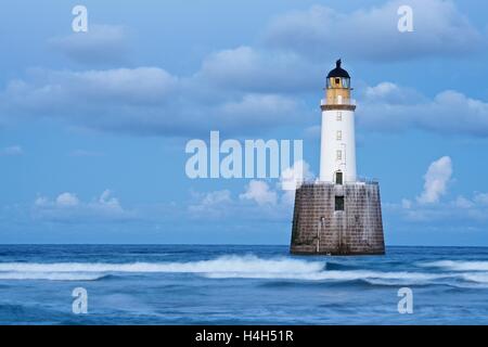 Rattray Head Leuchtturm in Aberdeenshire Stockfoto