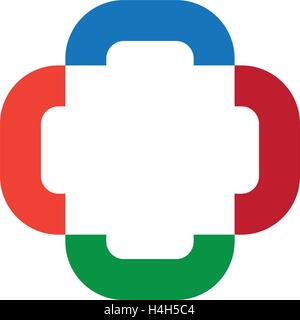 Teamarbeit-Icon-Design, EPS 8 unterstützt. Stock Vektor