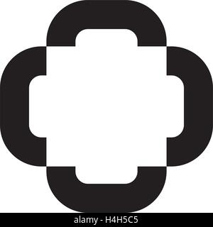 Teamarbeit-Icon-Design, EPS 8 unterstützt. Stock Vektor