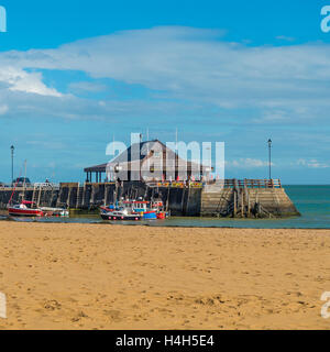 Broadstairs Viking Hafenbucht Thanet Kent England Stockfoto