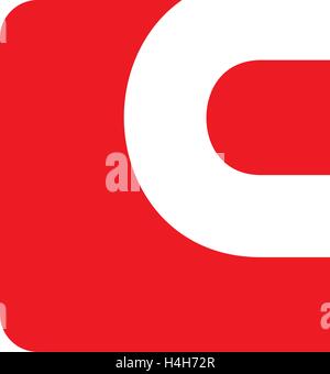 Q-Icon-Design. AI 8 unterstützt. Stock Vektor