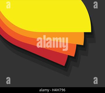 Geschichteten farbigen Hintergrund Stock Vektor