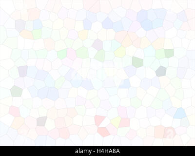 Mosaik abstrakten Hintergrund gemacht viele polygonale Fliesen Stockfoto