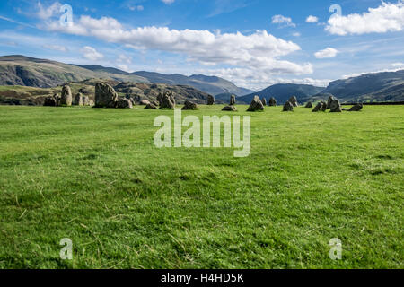 Castlerigg Steinkreis Stockfoto