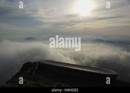 Hafod Eryri Snowdon Mountain Summit Stockfoto