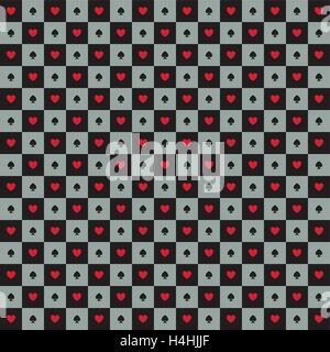 Abstrakte Poker-Hintergrund Stock Vektor