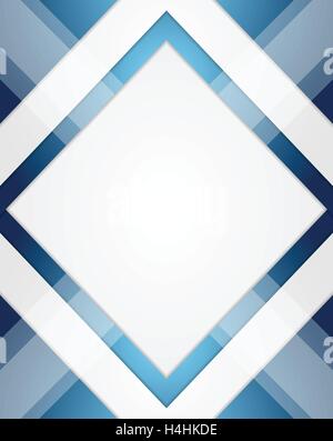 Minimaler Tech geometrische blauen Hintergrund. Vektor-Layout-Design-illustration Stock Vektor