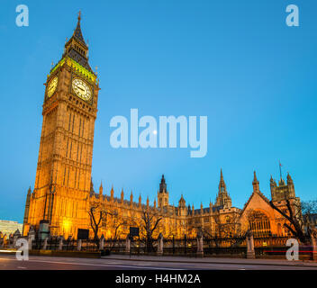 Elizabeth Turm des Palace of Westminster (Big Ben) Stockfoto
