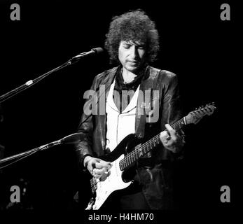 Bob Dylan Konzert - 07.08.1978 - Frankreich / Nogent-Sur-Marne - Bob Dylan Konzert im Pavillon Baltard - Philippe Gras Stockfoto