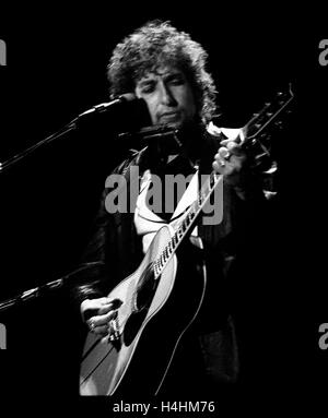 Bob Dylan Konzert - 07.08.1978 - Frankreich / Nogent-Sur-Marne - Bob Dylan Konzert im Pavillon Baltard - Philippe Gras Stockfoto