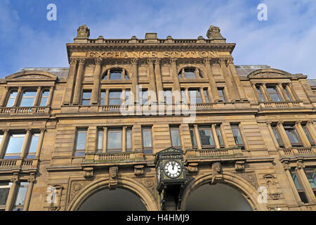 Exchange-Bahnhof Gebäude, Liverpool, England, UK Stockfoto