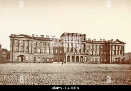 Mariinski-Palast in St. Petersburg, Frontansicht, Russland Stockfoto