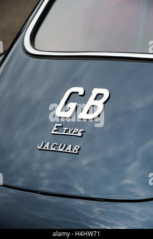 1962 Jaguar E Typ Auto hinten Stockfoto