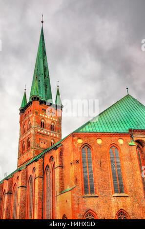 St.-Petri Kirche in Lübeck - Deutschland Stockfoto