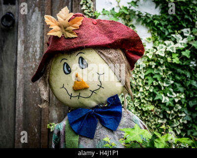 Scarecrow bei Chiddingstone Dorf England Stockfoto