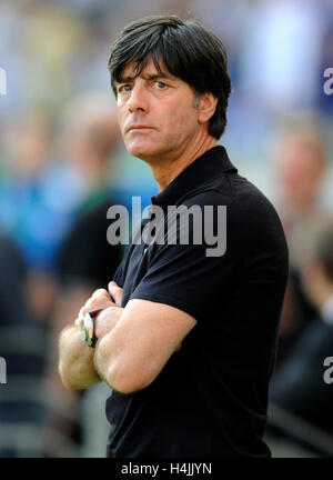 Jogi Loew, Fußballspiel, Deutschland vs. Bosnien-Herzegowina, 3-1, Commerzbank-Arena, Frankfurt am Main, Hessen Stockfoto