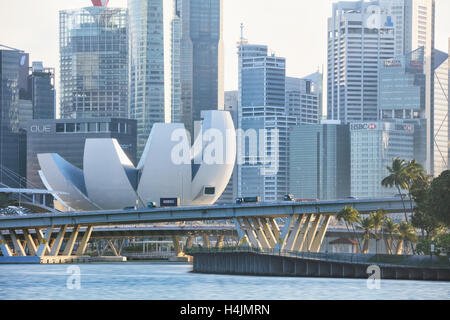 Blick auf Singapur Stockfoto