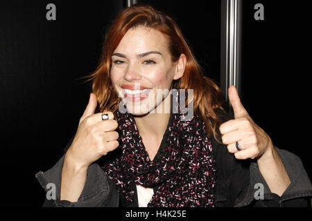 Billie Piper bereits die deutschen Comic Con 2016 bei der Messe Berlin am 15. Oktober 2016 in Berlin, Deutschland. | Verwendung Weltweit/Picture alliance Stockfoto