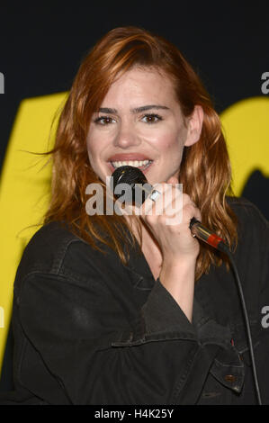 Billie Piper bereits die deutschen Comic Con 2016 bei der Messe Berlin am 15. Oktober 2016 in Berlin, Deutschland. | Verwendung Weltweit/Picture alliance Stockfoto