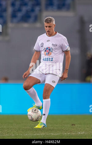 Hernan Crespo, 12. Oktober 2016 - Fußball: Die Charity match "Uniti per la Pace" im Stadio Olimpico in Rom, Italien, © Maurizio Borsari/AFLO/Alamy Live News Stockfoto