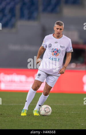 Hernan Crespo, 12. Oktober 2016 - Fußball / Fußball: die Charity match "Uniti per la Pace" im Stadio Olimpico in Rom, Italien, (Foto von Maurizio Borsari/AFLO) Stockfoto