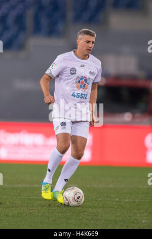 Hernan Crespo, 12. Oktober 2016 - Fußball / Fußball: die Charity match "Uniti per la Pace" im Stadio Olimpico in Rom, Italien, (Foto von Maurizio Borsari/AFLO) Stockfoto