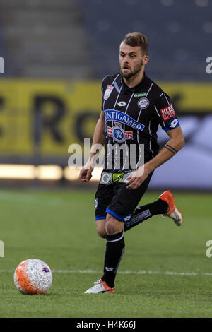 Graz, Österreich. 15. Oktober 2016. Philipp Huspek (Sturm) Fußball: Österreichische "Bundesliga" match zwischen SK Sturm Graz 1-0 SV Ried in der Merkur-Arena in Graz, Österreich. © Maurizio Borsari/AFLO/Alamy Live-Nachrichten Stockfoto