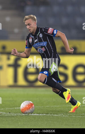 Graz, Österreich. 15. Oktober 2016. James Jeggo (Sturm) Fußball: Österreichische "Bundesliga" match zwischen SK Sturm Graz 1-0 SV Ried in der Merkur-Arena in Graz, Österreich. © Maurizio Borsari/AFLO/Alamy Live-Nachrichten Stockfoto
