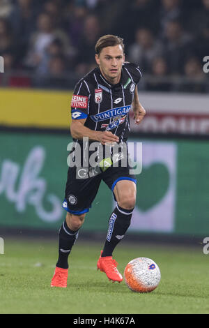 Graz, Österreich. 15. Oktober 2016. Stefan Hierlander (Sturm) Fußball: Österreichische "Bundesliga" match zwischen SK Sturm Graz 1-0 SV Ried in der Merkur-Arena in Graz, Österreich. © Maurizio Borsari/AFLO/Alamy Live-Nachrichten Stockfoto