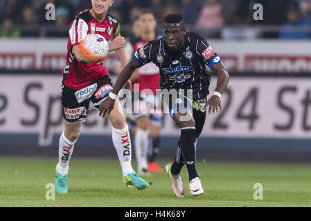Graz, Österreich. 15. Oktober 2016. Helle Edomwonyi (Sturm) Fußball: Österreichische "Bundesliga" match zwischen SK Sturm Graz 1-0 SV Ried in der Merkur-Arena in Graz, Österreich. © Maurizio Borsari/AFLO/Alamy Live-Nachrichten Stockfoto