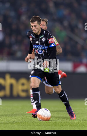 Graz, Österreich. 15. Oktober 2016. Deni Alar (Sturm) Fußball: Österreichische "Bundesliga" match zwischen SK Sturm Graz 1-0 SV Ried in der Merkur-Arena in Graz, Österreich. © Maurizio Borsari/AFLO/Alamy Live-Nachrichten Stockfoto