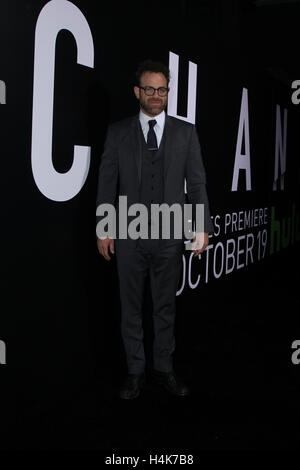 Los Angeles, Ca, USA. 17. Oktober 2016. Paul Adelstein besucht die Premiere von Hulu "Chance" Harmony Gold Theatre am 17. Oktober 2016 in Los Angeles, Kalifornien. (Credit: Parisa Afsahi/Media-Punch). / Alamy Live News Stockfoto