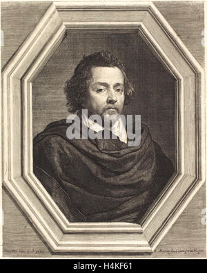 Nicolas Chrystin, Gravur, Jean Morin, Französisch (ca. 1600-1650) Stockfoto