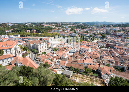 Leiria Burg - Portugal Stockfoto