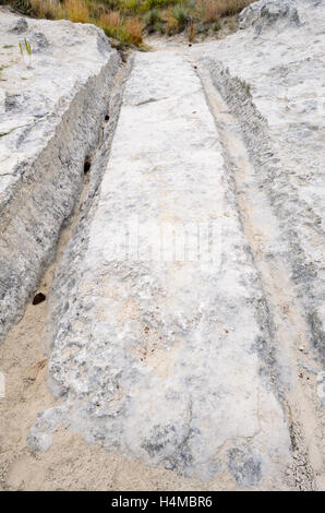Oregon Trail Furchen State Historic Site Stockfoto