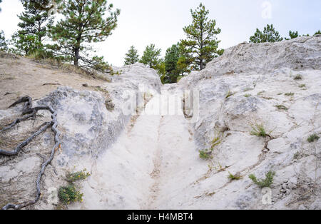 Oregon Trail Furchen State Historic Site Stockfoto