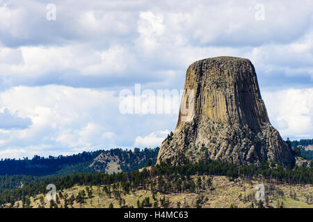 Devils Tower Stockfoto