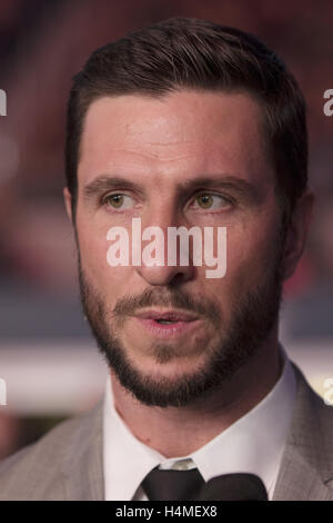 Schauspieler Pablo Schreiber besucht die 13 Stunde roten Teppich Premiere im AT&T-Stadion am 12. Januar 2016 in Dallas, Texas. Stockfoto