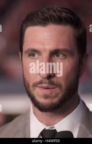 Schauspieler Pablo Schreiber besucht die 13 Stunde roten Teppich Premiere im AT&T-Stadion am 12. Januar 2016 in Dallas, Texas. Stockfoto