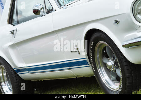 1966 Ford Mustang. Amerikanische Oldtimer Stockfoto