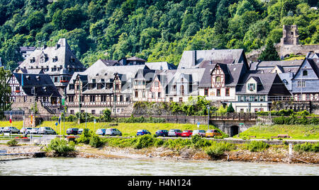 Oberwesel, Rheinland-Pfalz, Deutschland Stockfoto