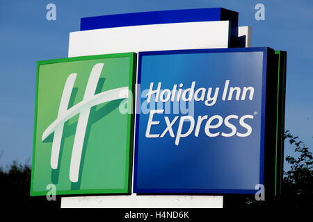 Holiday Inn Express Zeichen, Braintree, Essex Stockfoto