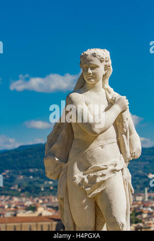 Statuen im Giardino Bardini in Florenz, Italien Stockfoto