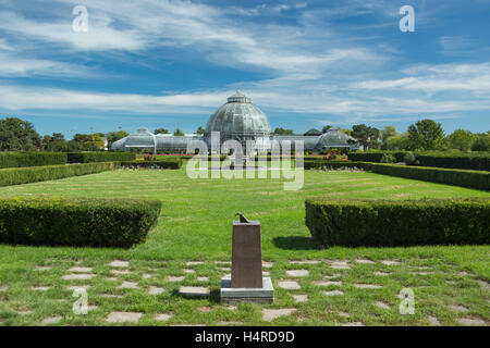 ANNA SCRIPPS WHITCOMB CONSERVATORY (©ALBERT KAHN 1902) BOTANISCHER GARTEN BELLE ISLE PARK DETROIT MICHIGAN/USA Stockfoto