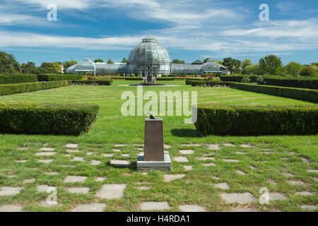 ANNA SCRIPPS WHITCOMB CONSERVATORY (©ALBERT KAHN 1902) BOTANISCHER GARTEN BELLE ISLE PARK DETROIT MICHIGAN/USA Stockfoto