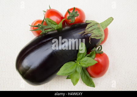 Frisch aus dem Garten und bereit für das Abendessen Stockfoto