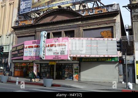 Historische, Wahrzeichen, Cameo, Kino, Theater, Broadway, Los Angeles, Kalifornien Stockfoto