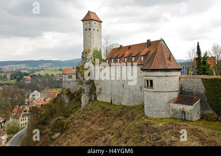 Veldensteiner Schloss Neuhaus ein der Pegnitz Middle Franconia, Bayern Stockfoto