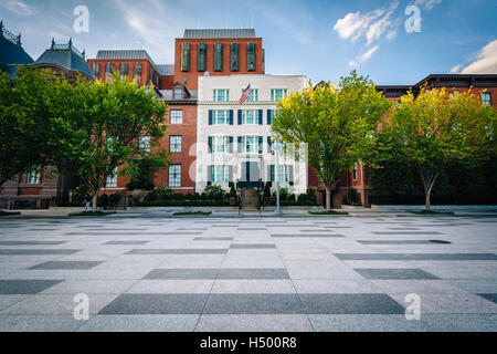 Der Präsident Guest House (Blair House) in Washington, DC. Stockfoto